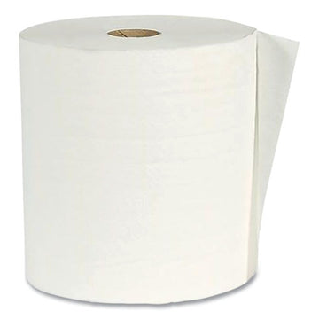 American Paper Converting Hardwound Paper Towel Roll, Virgin Paper, 1-ply, 7.88" X 800 Ft, White, 6-carton freeshipping - TVN Wholesale